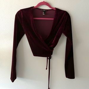 Purple velvet wrap !💜